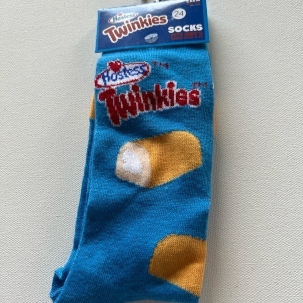 NWT‎ Twinkies SOCKS Hostess Men's Novelty Shoe Size 6-12 NEW (R)